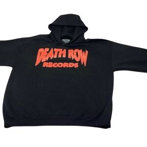 Death Row Records Black Hoodie‎
